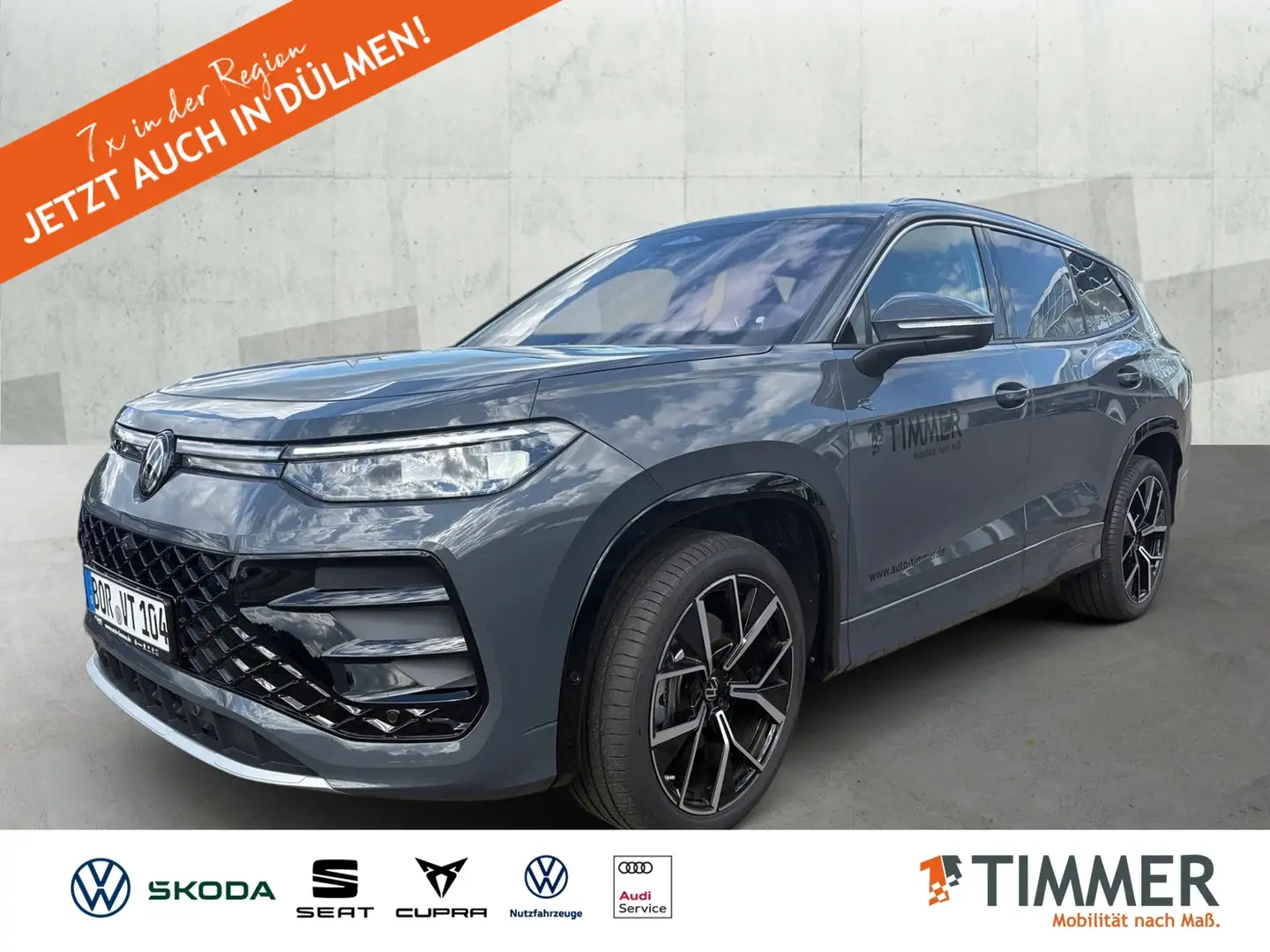 Volkswagen Tayron 2.0 TDI 142 kW 4Motion R-Line*AHK*Harman*Pano*LM Grau - 1