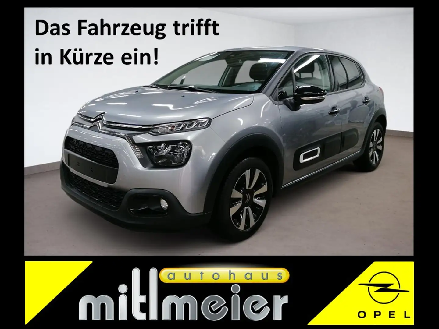 Citroen C3 1.2 PureTech 110 S&S Max NAVI Kamera DAB PDC Grau - 1