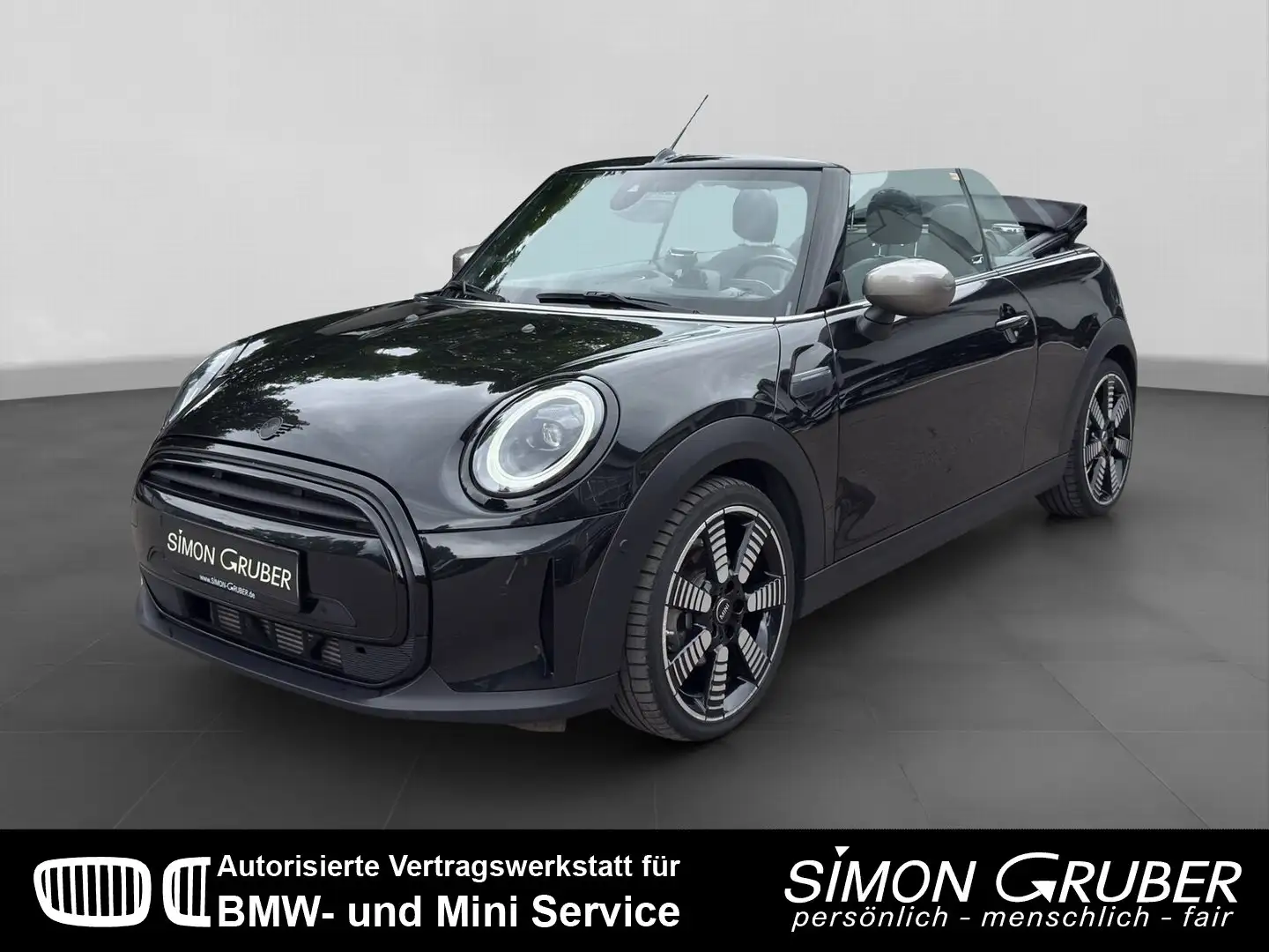 MINI Cooper Cabrio Cabrio Cooper Premium+ HUD Harman Navi Leder LED Noir - 1