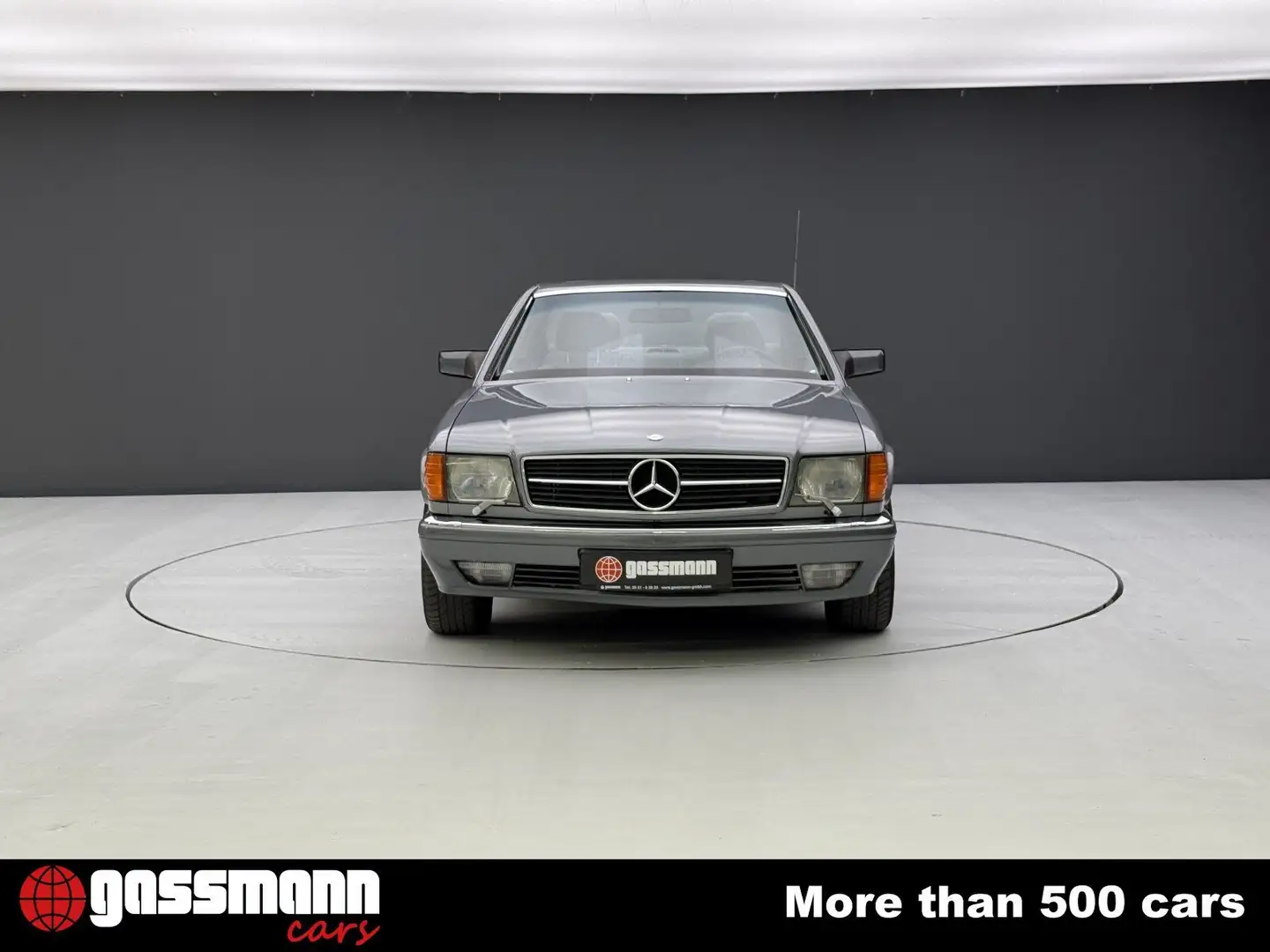 Mercedes-Benz 560 SEC Coupe C126 - prominenter Erstbesitz Grigio - 2