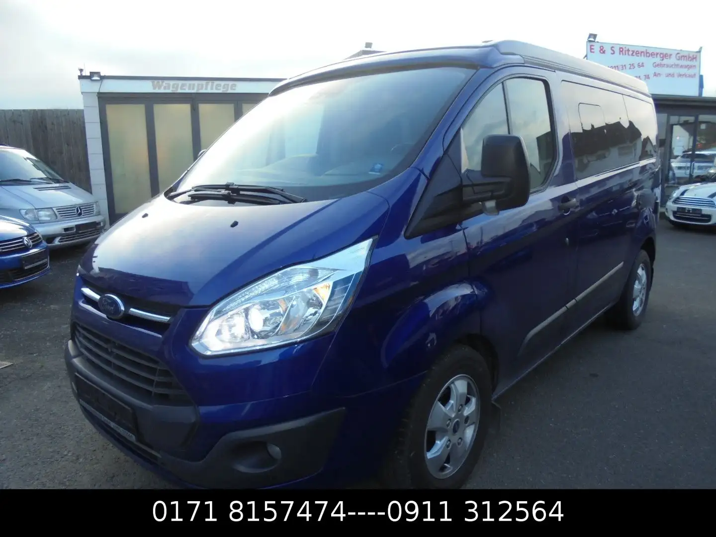 Ford Transit Nugget AD Automatik. Blau - 1