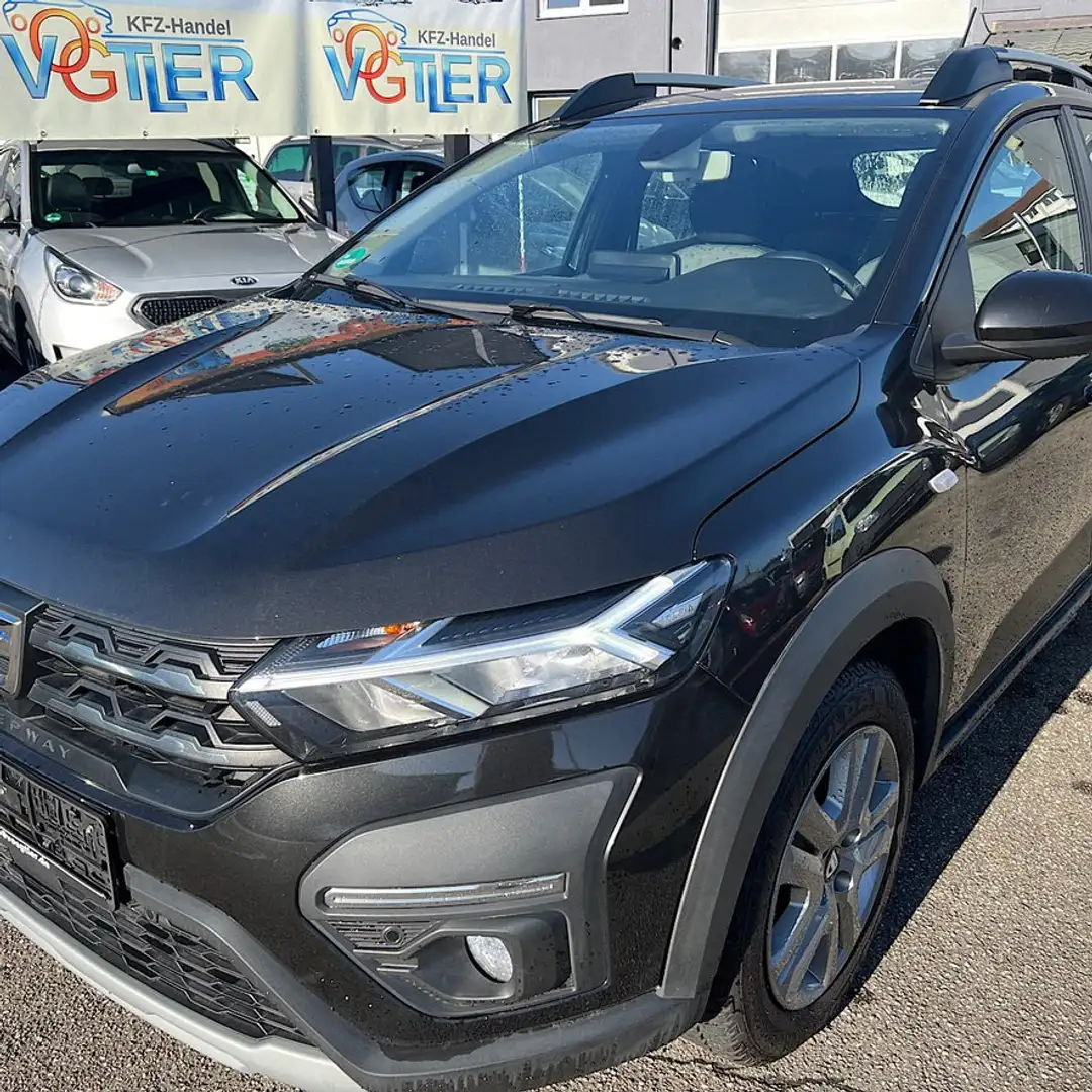 Dacia Sandero Stepway Comfort-Tüv neu Schwarz - 1
