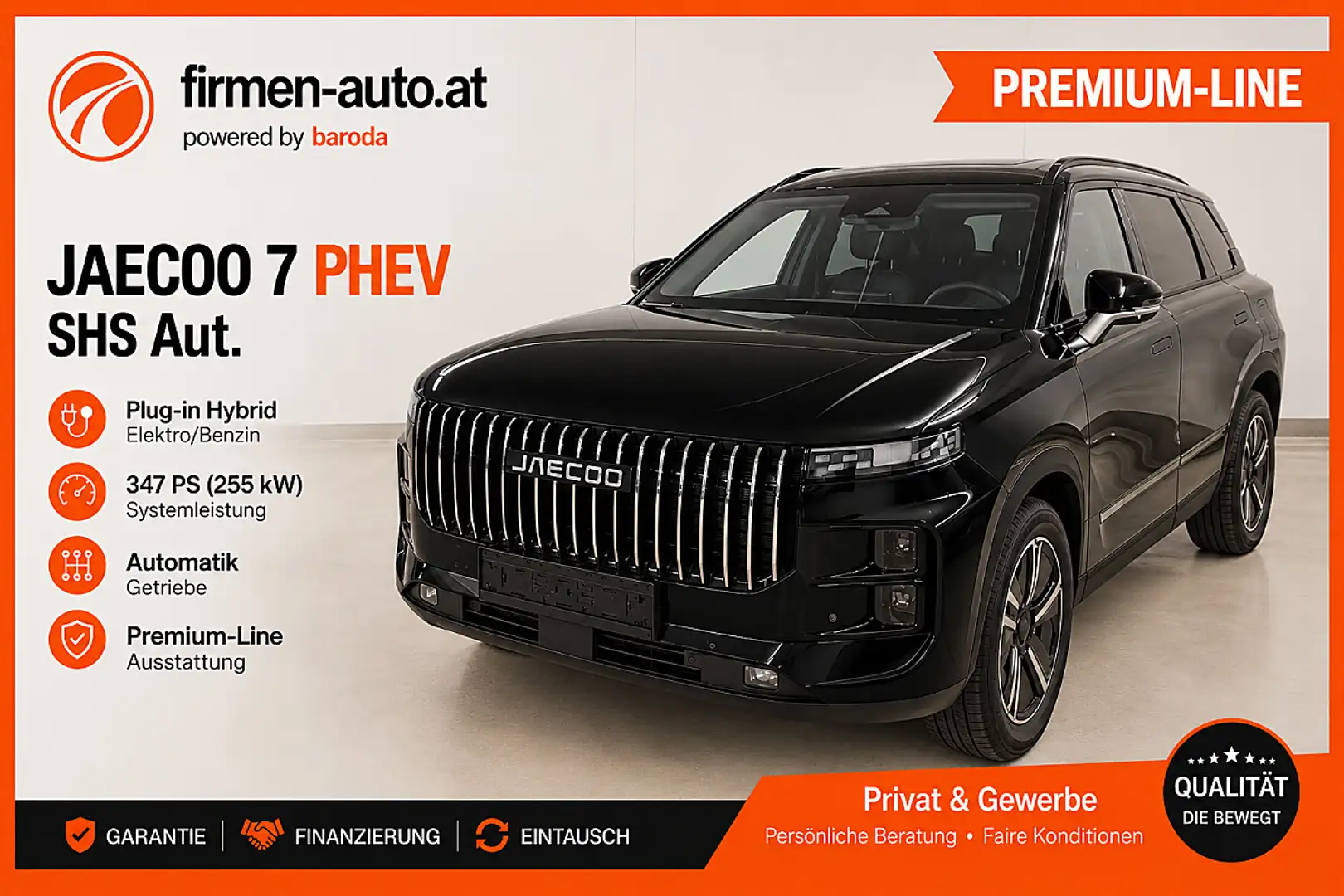 Jaecoo J7 7 PHEV Premium Line Aut. Schwarz - 1