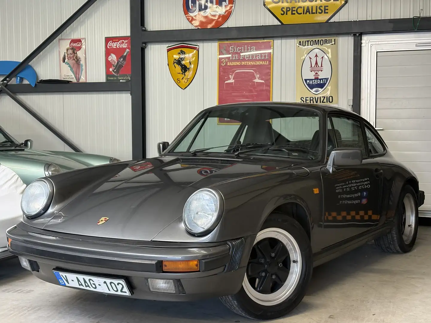 Porsche 911 *G50* Carnet et Historique complet* Gris - 1