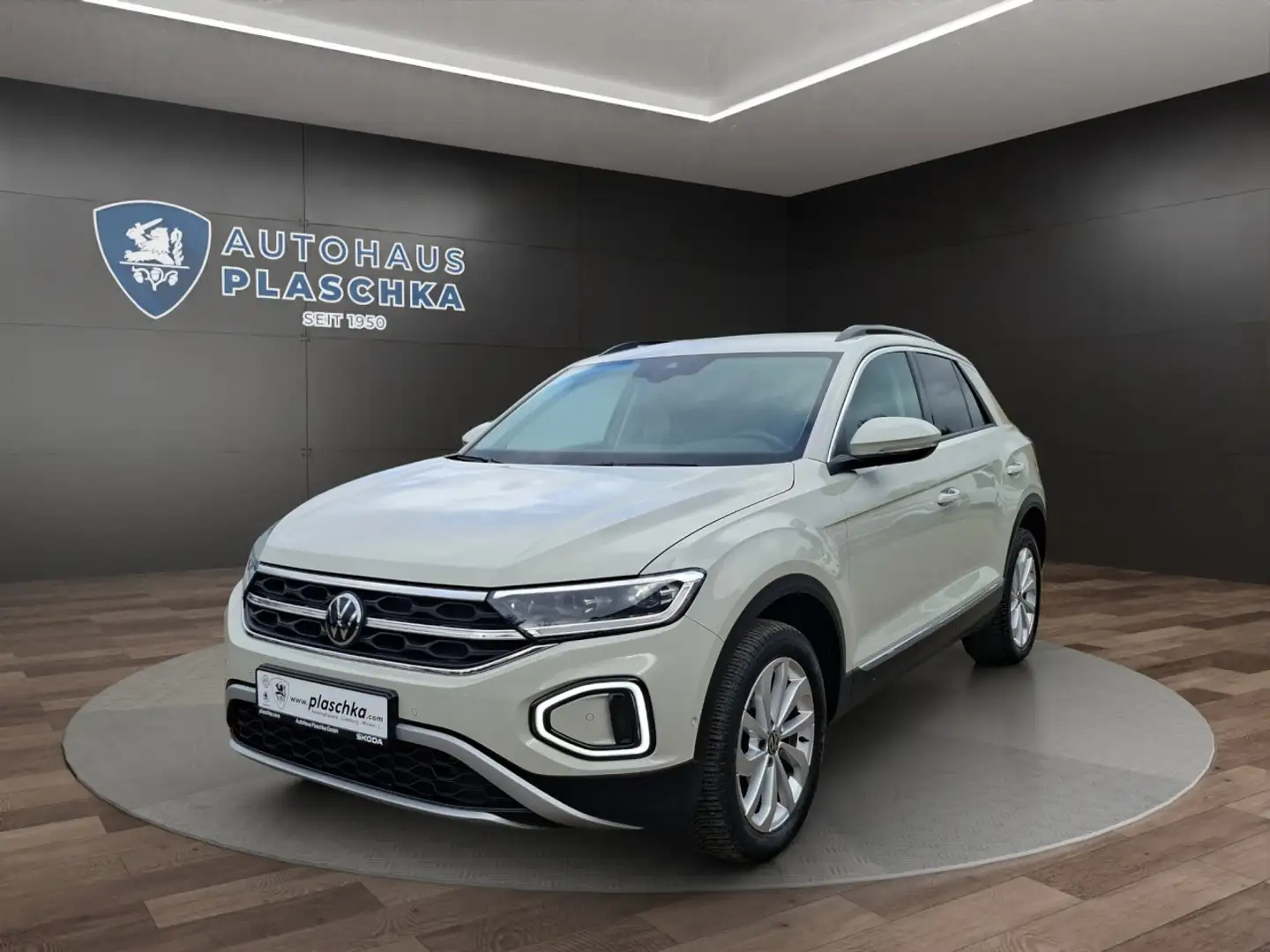 Volkswagen T-Roc 1.5 TSI DSG Style LED+NAVI+APP Klima Navi Grau - 1