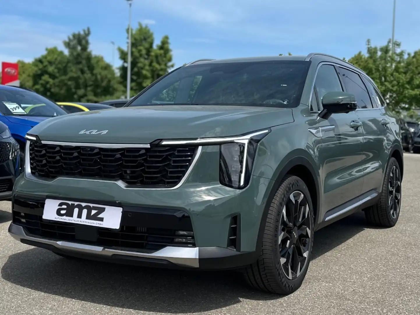 Kia Sorento 2.2 CRDi Platinum *7Sitze*AHK*Navi* Zelená - 2