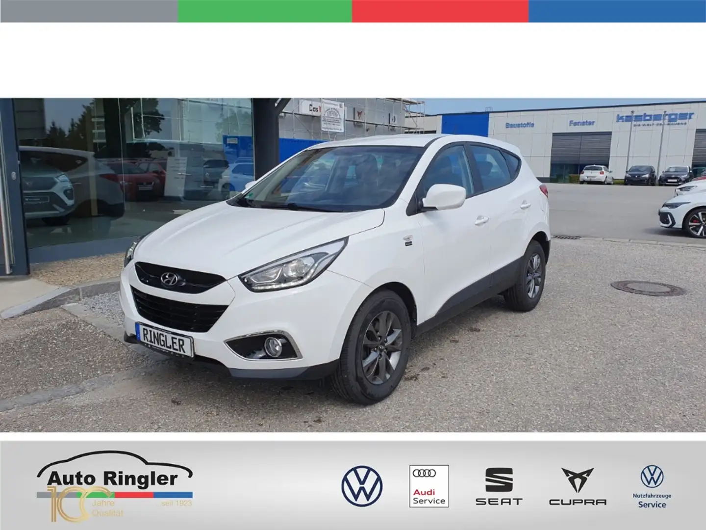 Hyundai iX35 1.6 FIFA World Cup 2WD GA Alu Klima Alarm Berganfa Weiß - 1