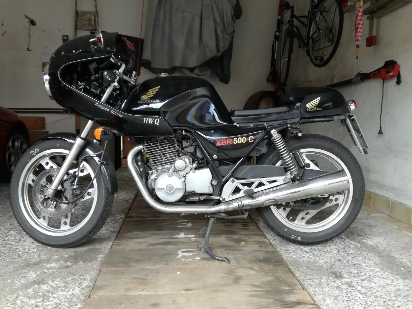 Honda XBR 500 S Noir - 1
