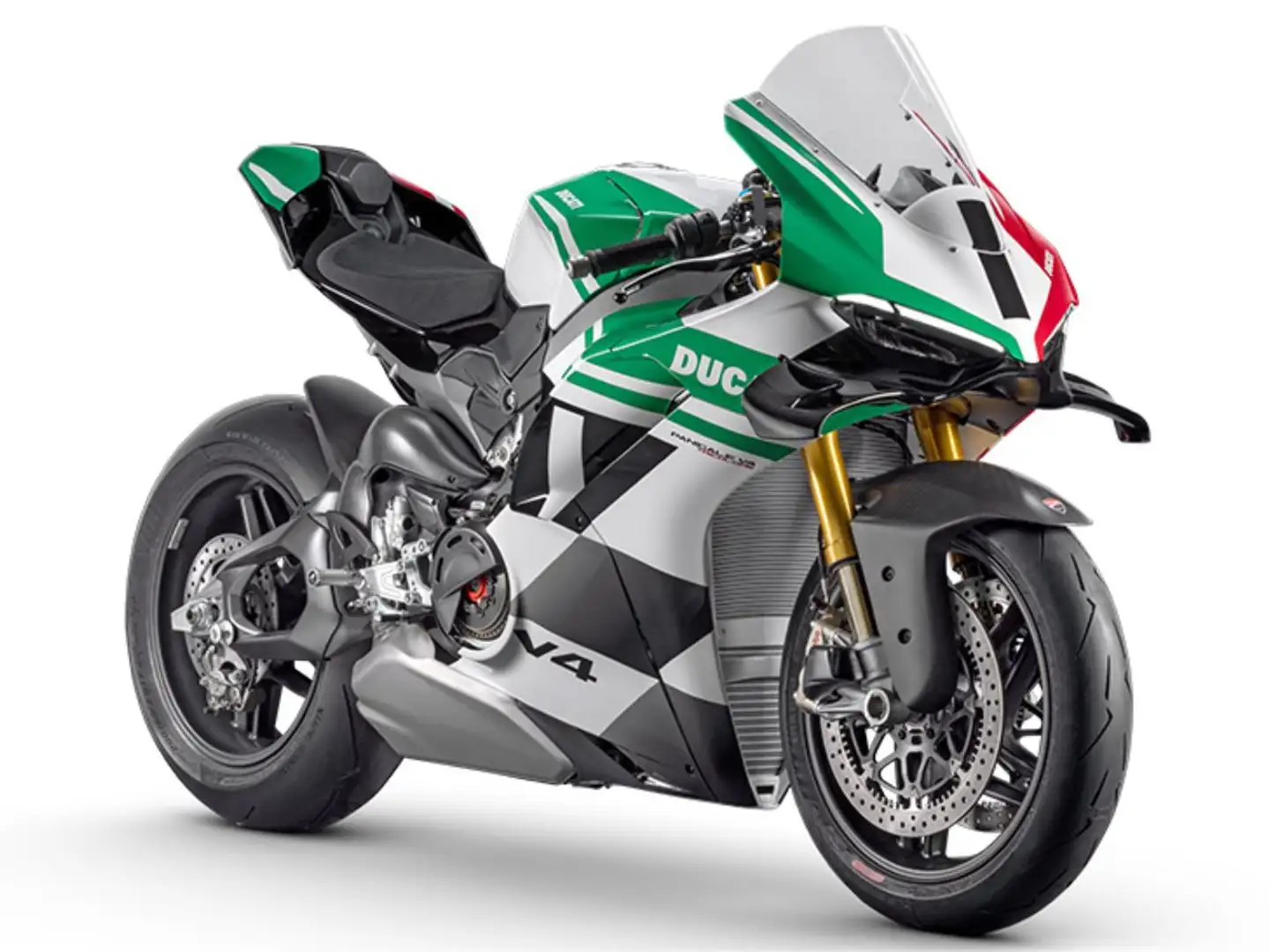 Ducati Panigale V4 Tricolore 7G Biały - 1