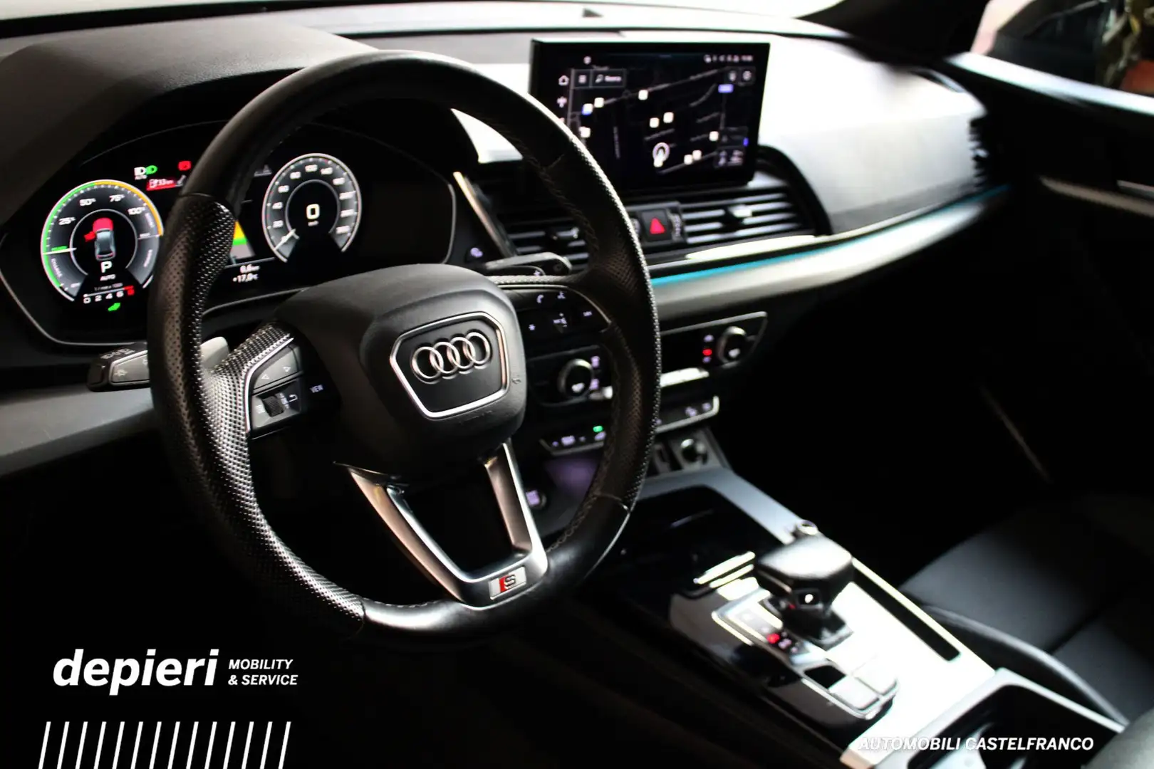 Audi SQ5 Q5 Sportback 50 TFSI e quattro S tronic S line pl Nero - 2