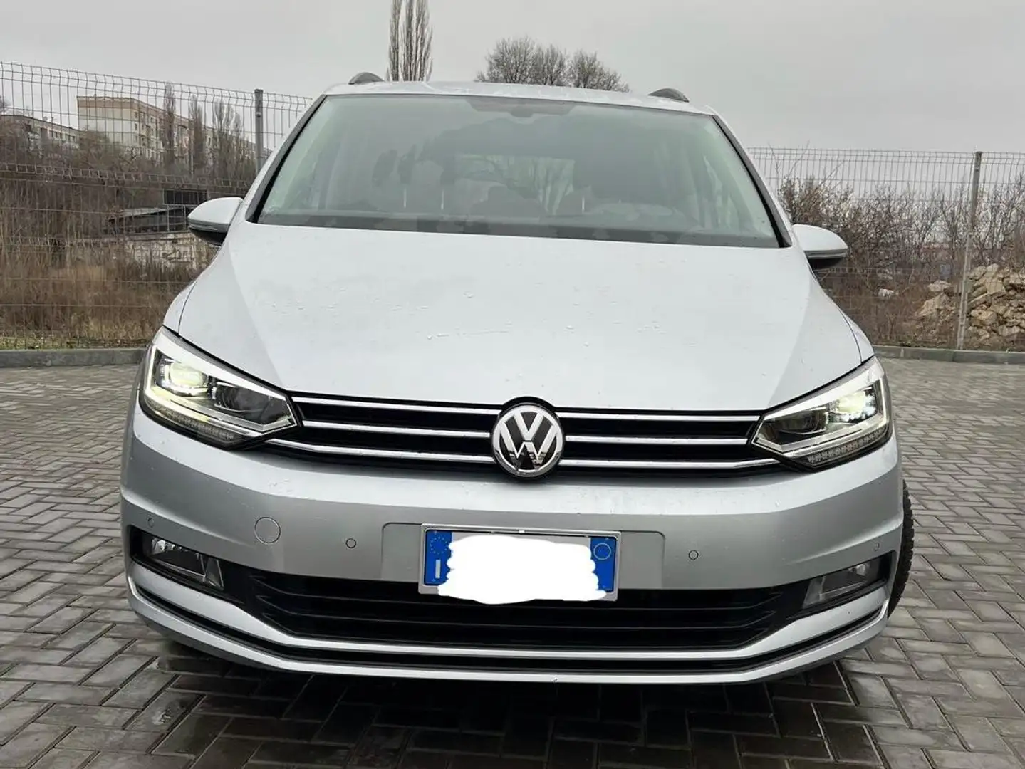 Volkswagen Touran Touran III 2017 1.6 tdi Comfortline 115cv dsg Argento - 2