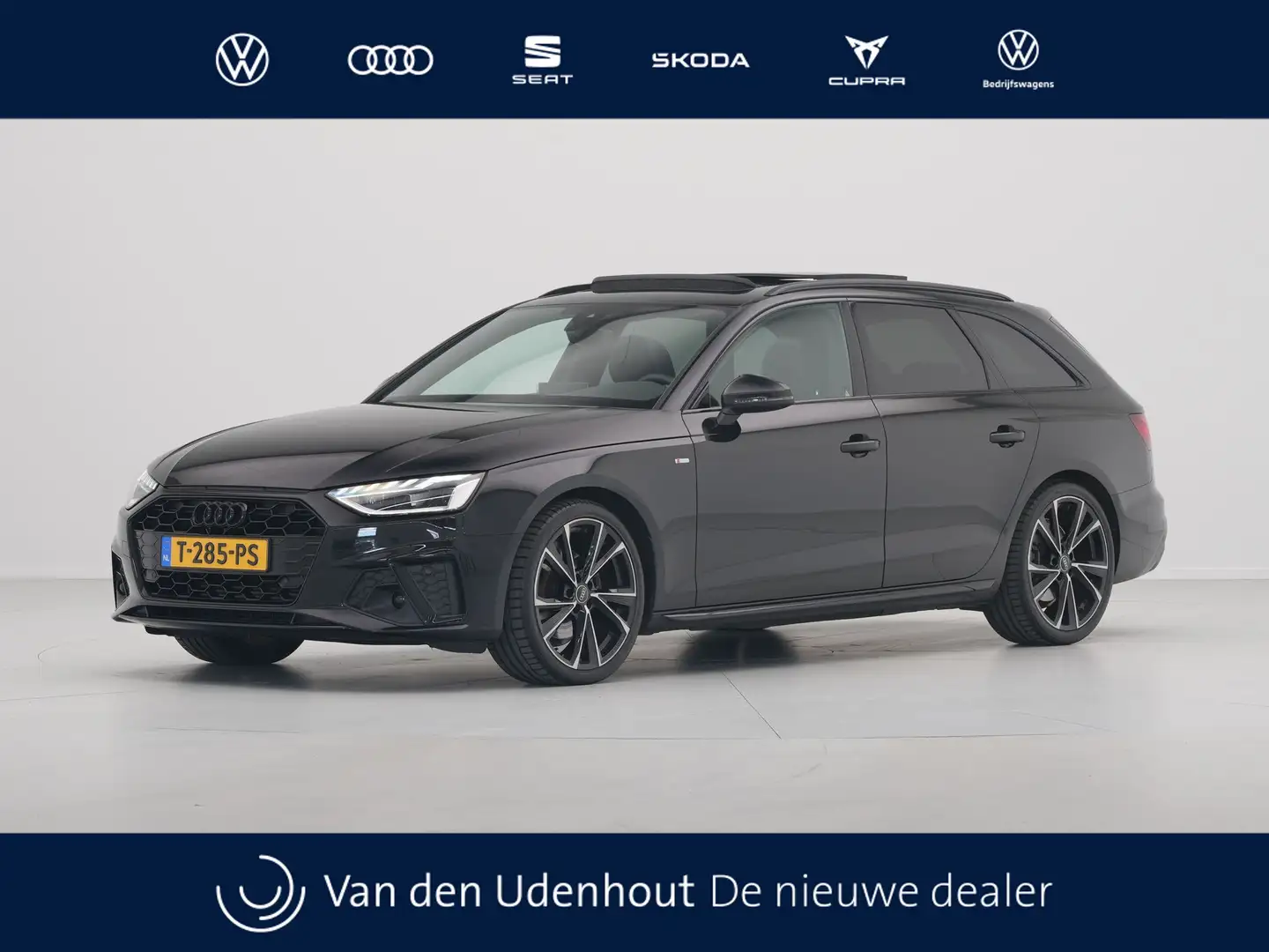 Audi A4 Avant 35 TFSI 150pk S-Tronic S-Line edition Compet Zwart - 1