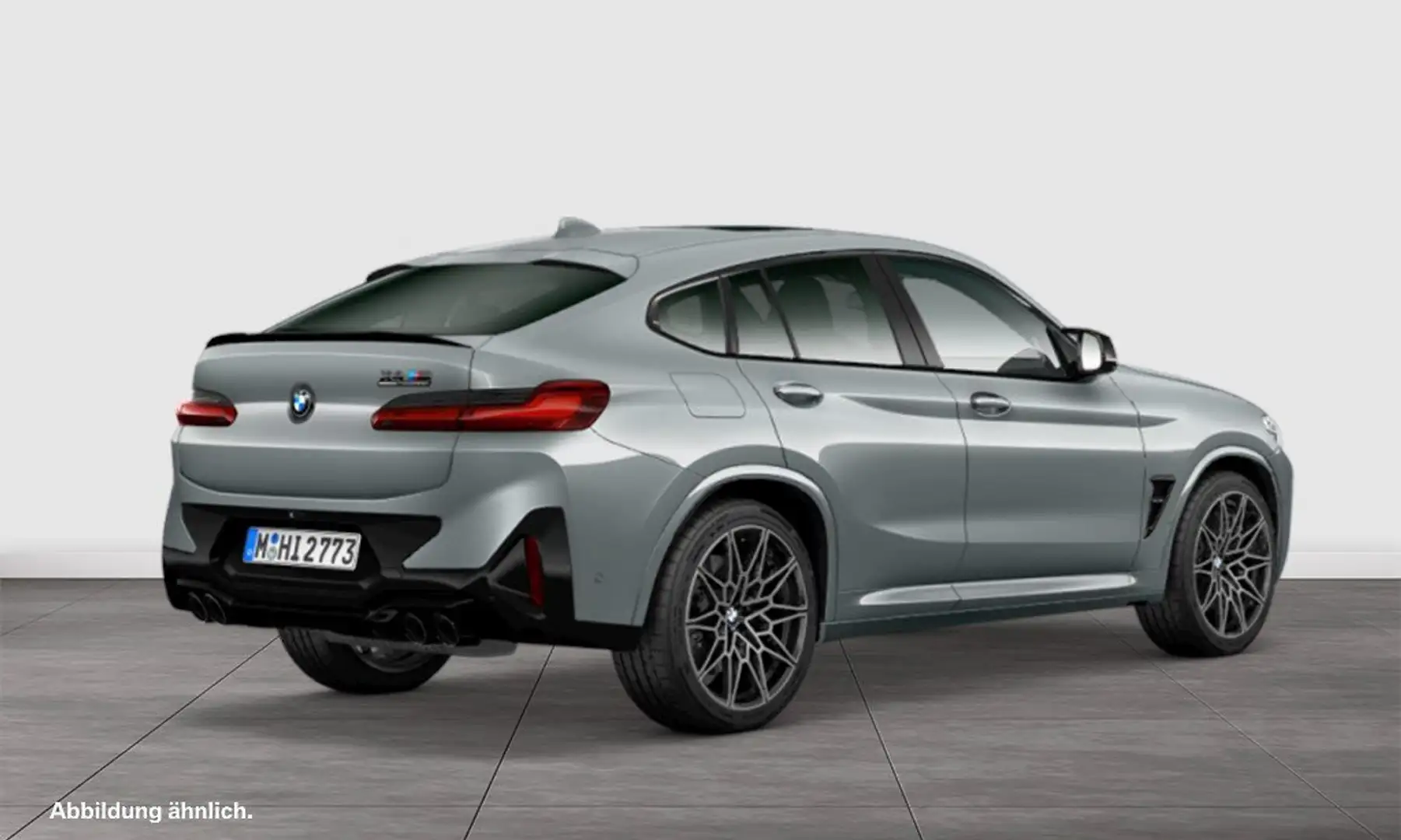 BMW X4 M M Sport Aut. HUD PANO ACC NAVI Laser PDC V+H LM Grau - 2