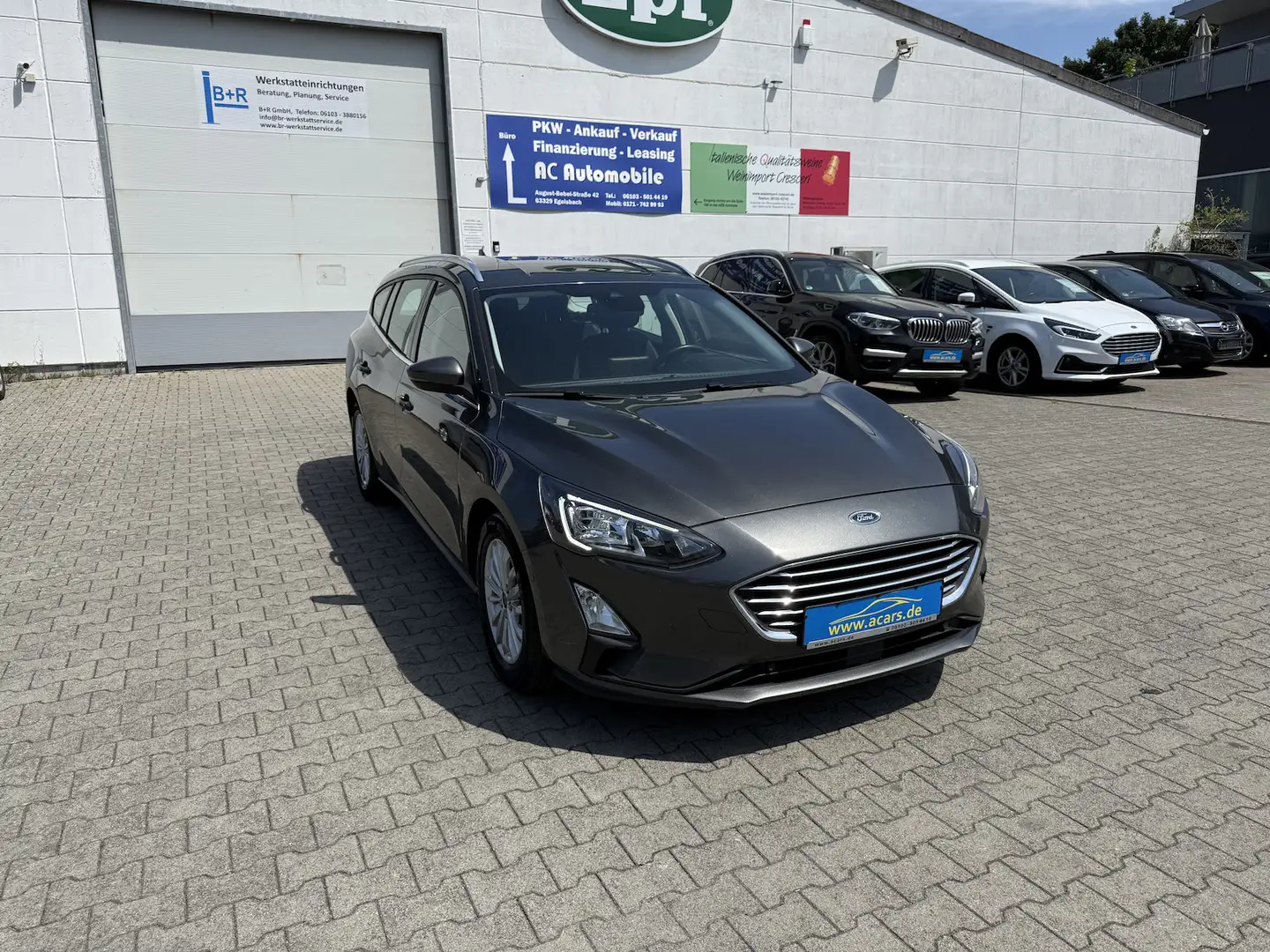 Ford Focus Titanium 2,0 TDCI Aut Navi LED Temp Kamera TWA SHA Gri - 2