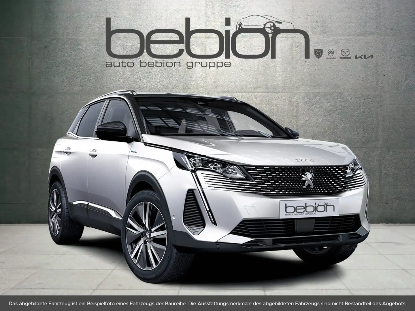 Peugeot 3008 Hybrid 225 e-EAT8 GT ACC FLA Pano Massage Schwarz - 1