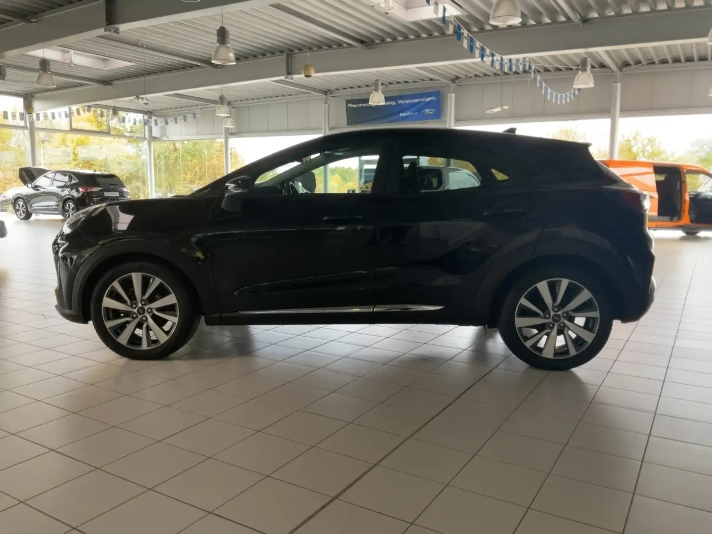 Ford Puma 1,0 l EcoBoost Hybrid 5T B Titan ium X Zwart - 2