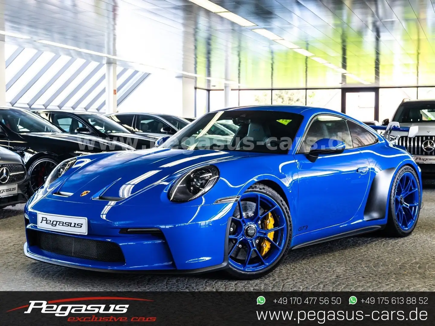 Porsche 992 911 992 GT3 *NOGAROBLAU*PCCB*LIFT*PPF FOLIERUNG* Blau - 1