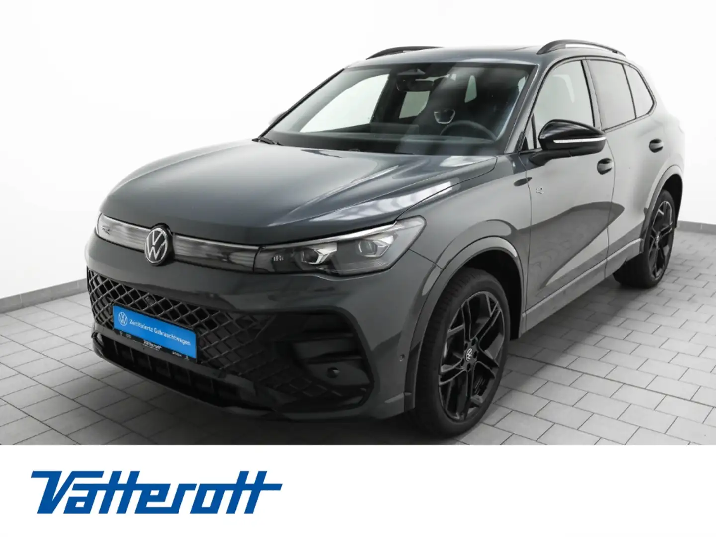 Volkswagen Tiguan 2.0 TDI 4M DSG R-Line Black Style Pano AHK Grau - 1
