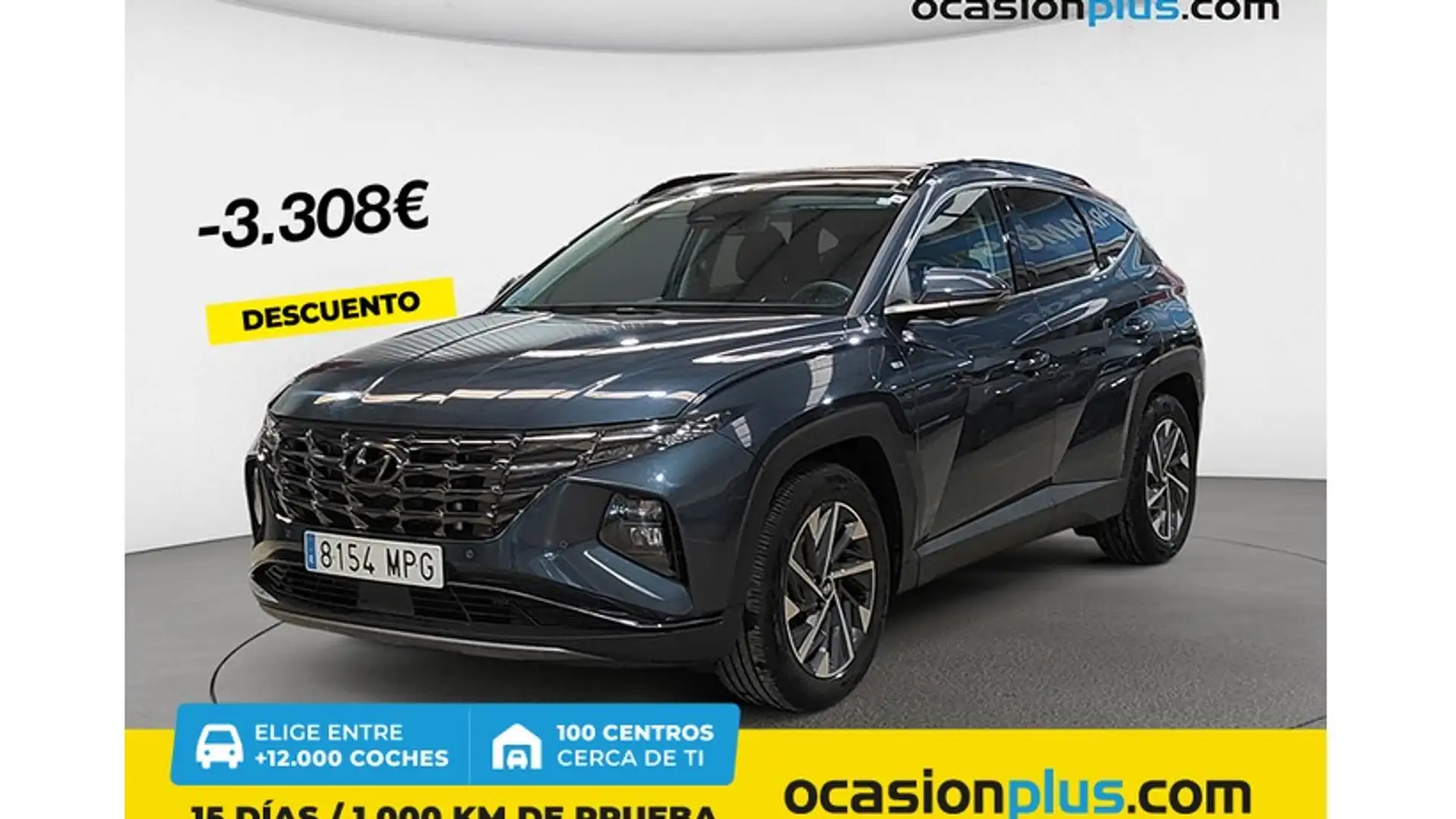 Hyundai TUCSON 1.6 CRDI 48V Tecno Sky 4x2 Bleu - 1