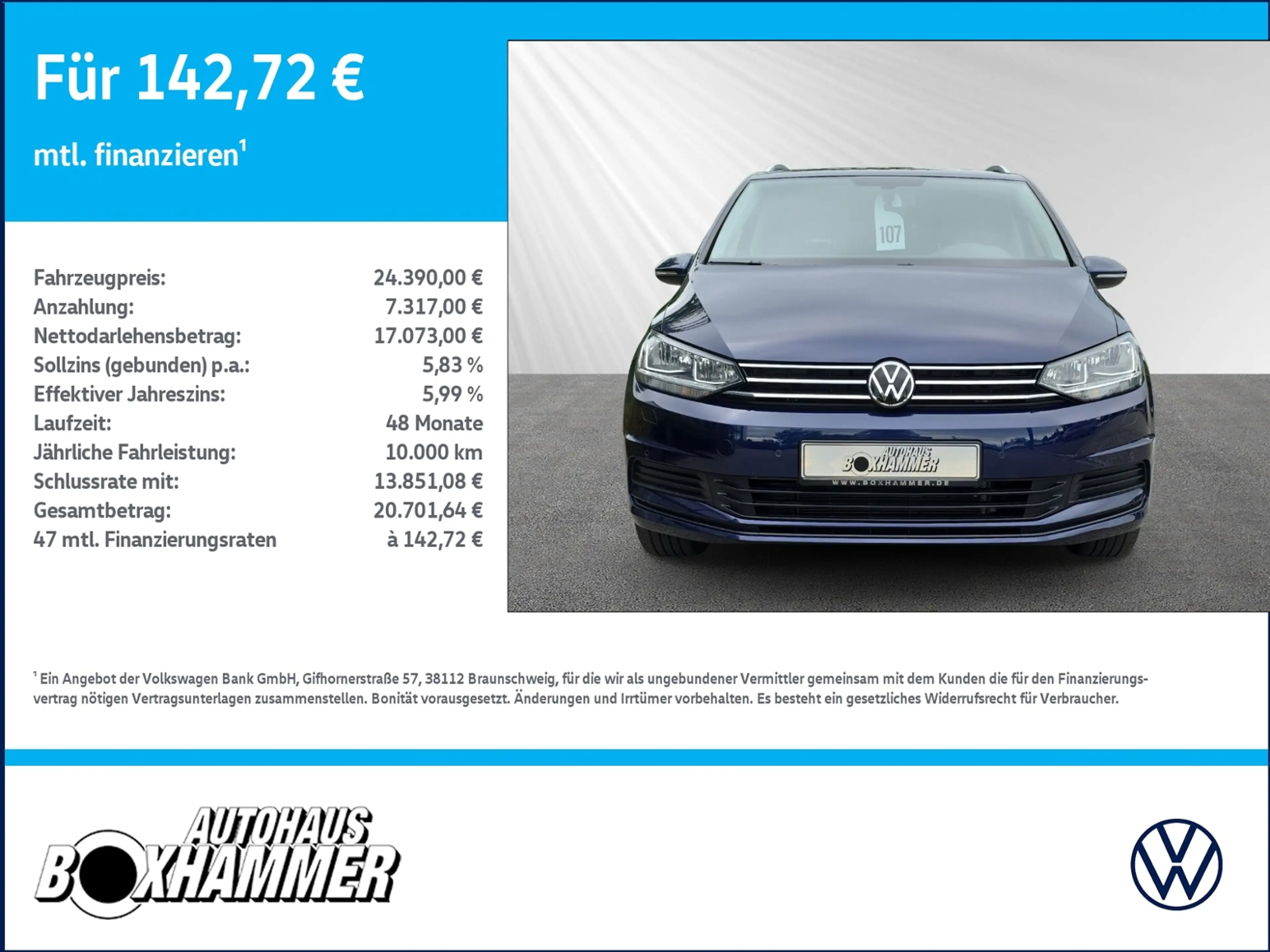 Volkswagen Touran 1,5 TSI DSG Comfortline STAND.HEIZ+AHK+RÜCK.KAM — photo 3