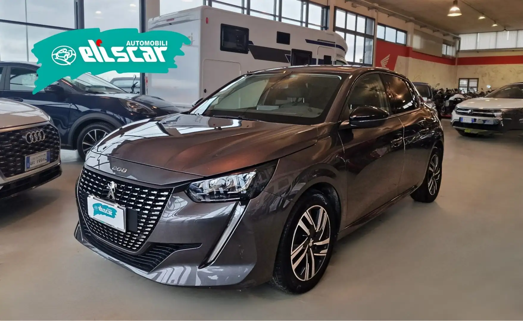 Peugeot 208 BlueHDi 100 Stop&Start 5 porte Allure Grijs - 2
