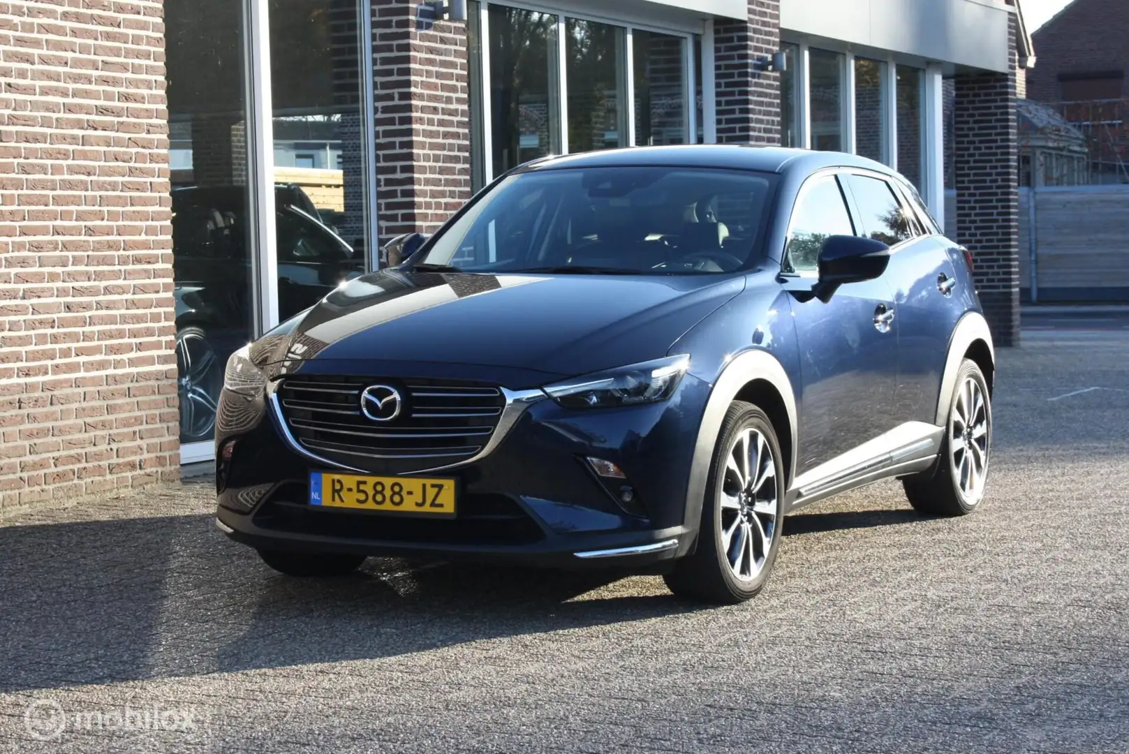 Mazda CX-3 2.0 SkyActiv-G 120 SkyLease GT Blauw - 2