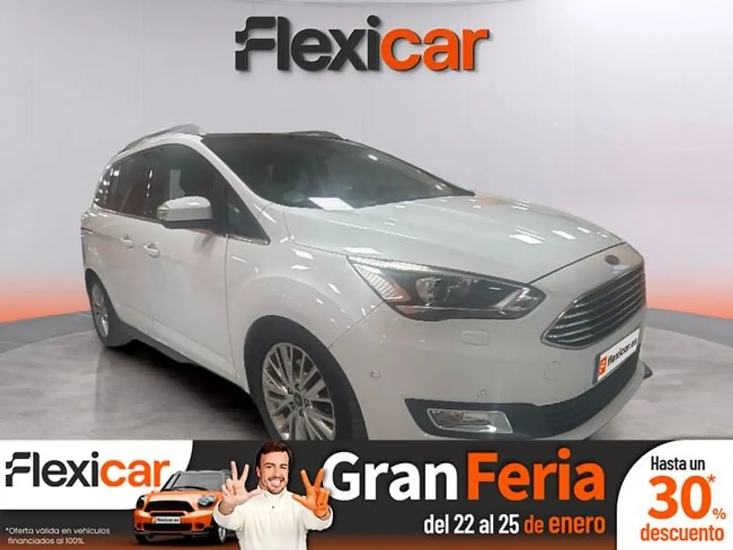 Ford C-Max 1.0 Ecoboost Auto-S&S Trend+ 100 Blanc - 1