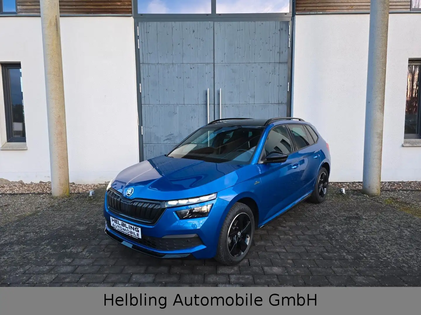 Skoda Kamiq Monte Carlo Pano AHK DSG Blau - 2
