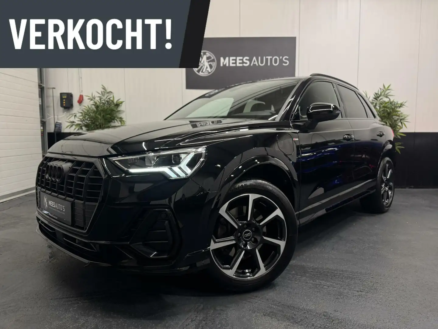 Audi Q3 45 TFSI e S edition|Matrix|Keyless|Trekhaak|245PK| Schwarz - 2