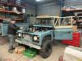 Land Rover Defender 110 HCPU 3.5 V8-FRAME OFF RESTAURATION Bleu - thumbnail 4