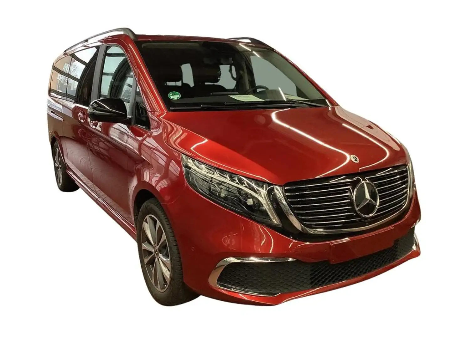 Mercedes-Benz EQV 300 Extralang AIRMATIC/Burmester/360°Kamera Rot - 2