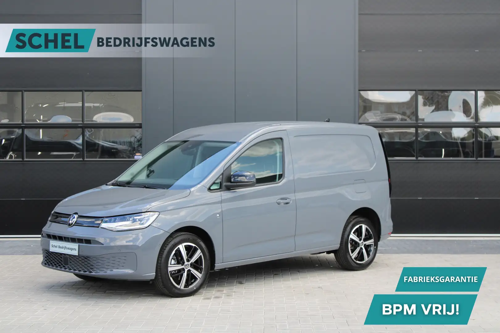Volkswagen Caddy Cargo 2.0 TDI 122pk DSG7 - Carplay - Adaptive Crui Grijs - 1