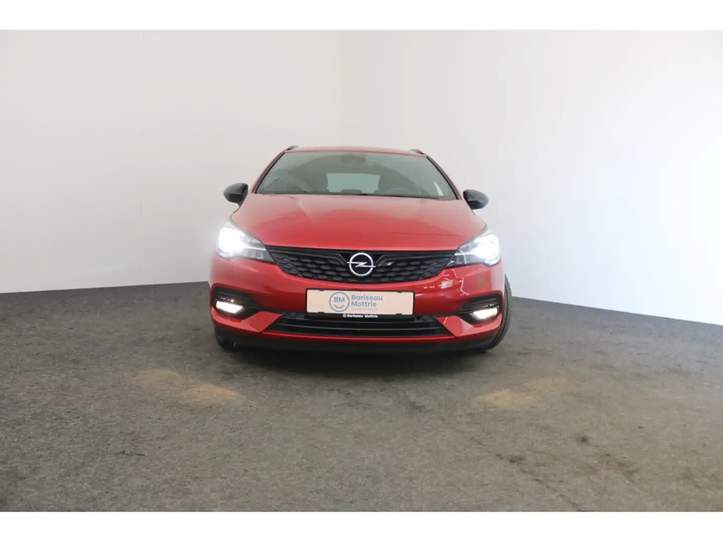 Opel Astra 1.5D BREAK AUTOMAAT ULTIMATE *ALCANTARA*DAB*GPS*CA Rood - 2