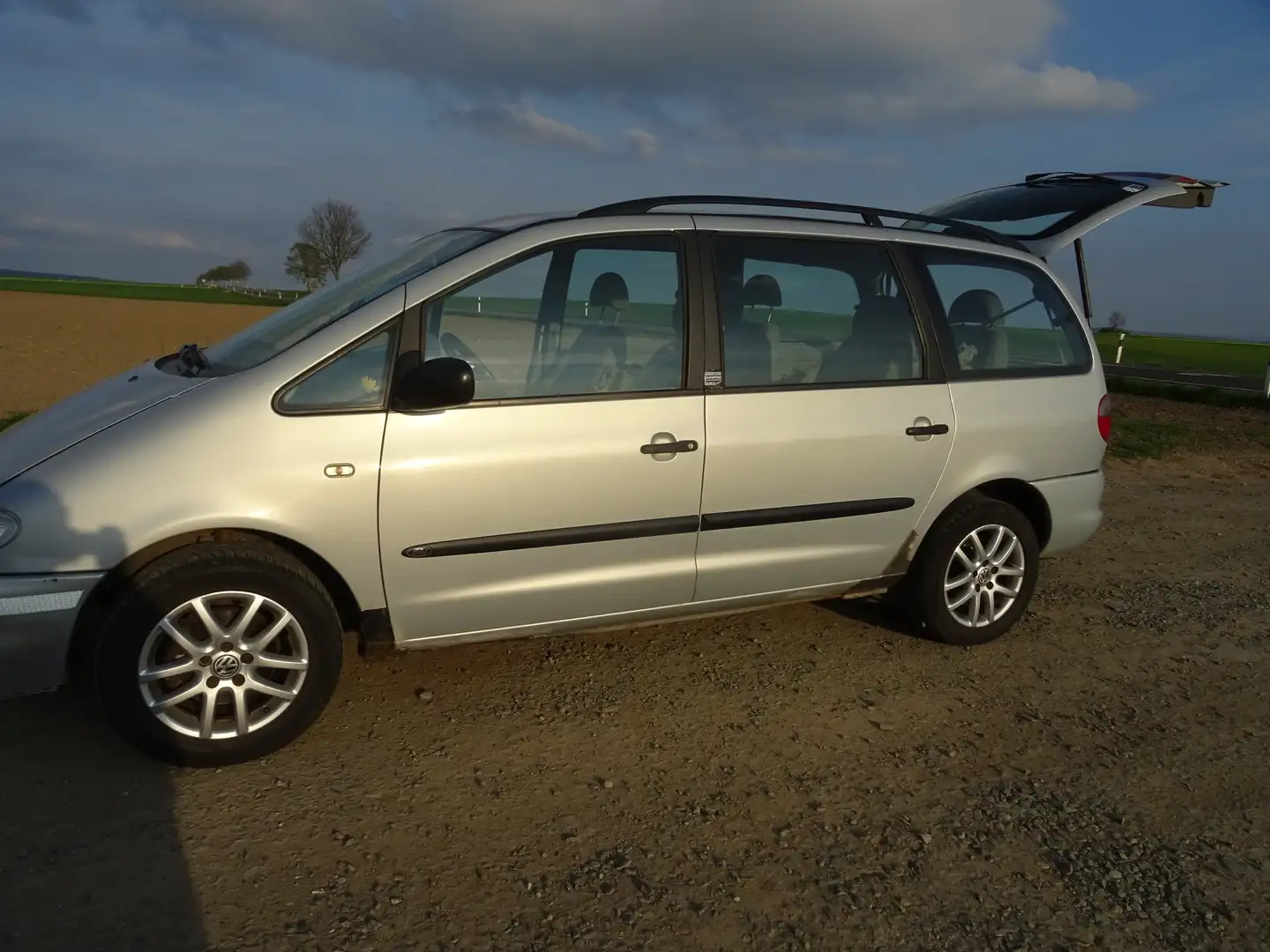Ford Galaxy Galaxy Argent - 1