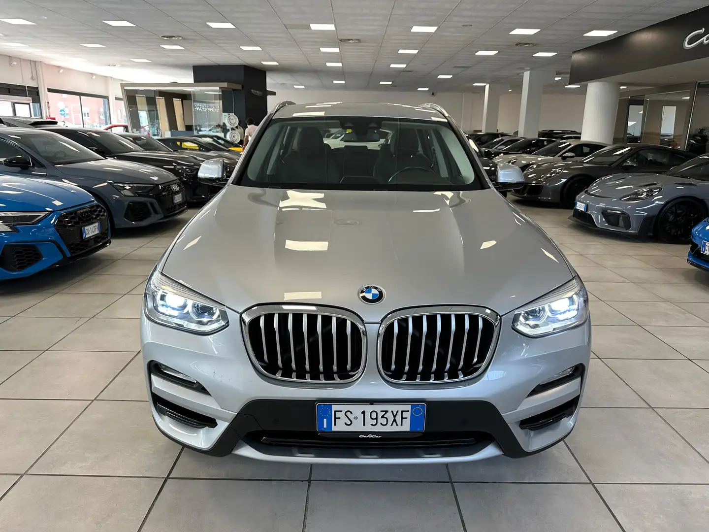 BMW X3 xdrive20d xLine 190cv auto Argento - 2