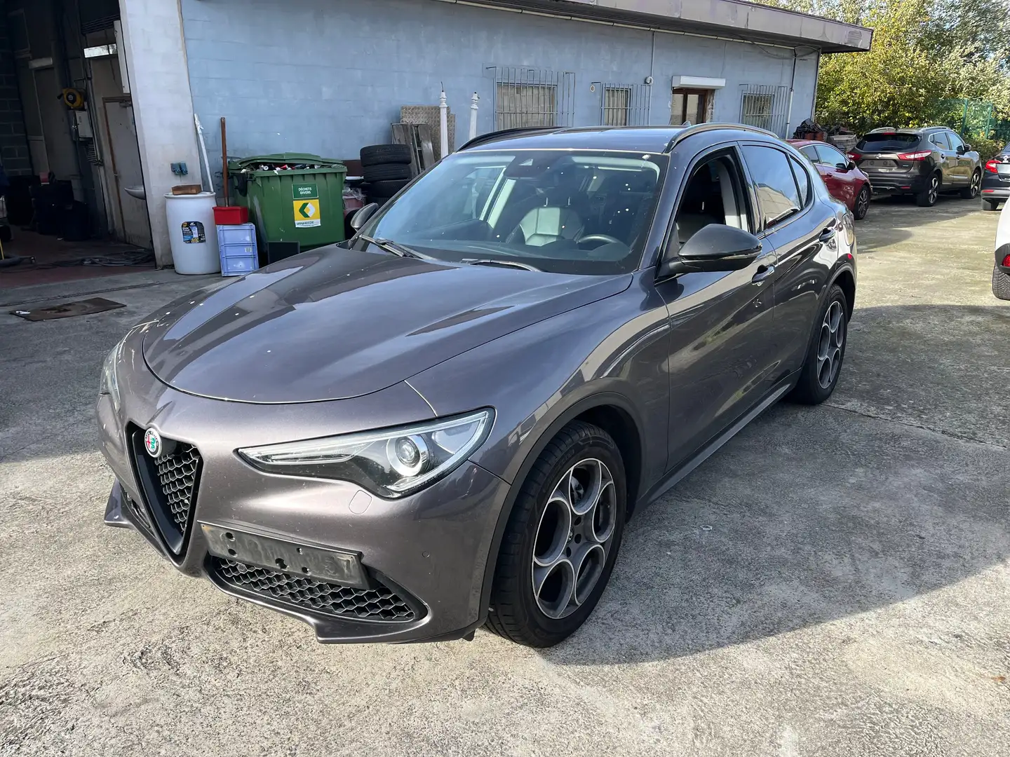 Alfa Romeo Stelvio Stelvio 2.2 JTD B-Tech (EU6d-TEMP) Gris - 1