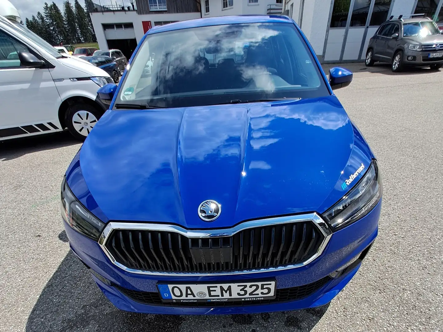 Skoda Fabia Selection 🎯1.100 km | LED Navi MwSt. auswei. Bleu - 1