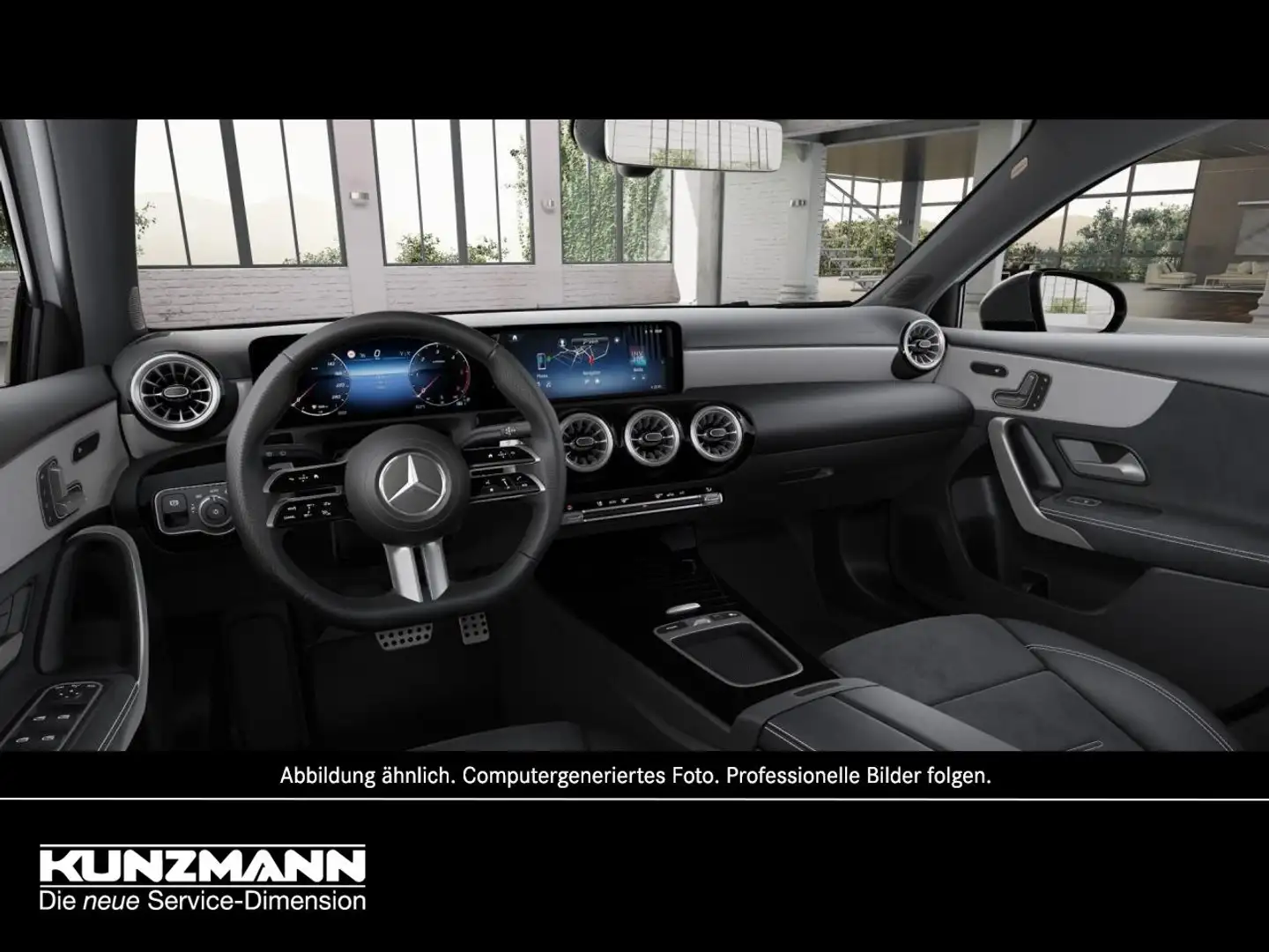 Mercedes-Benz A 200 d Kompaktlimousine AMG Night Navi Kamera Grijs - 2