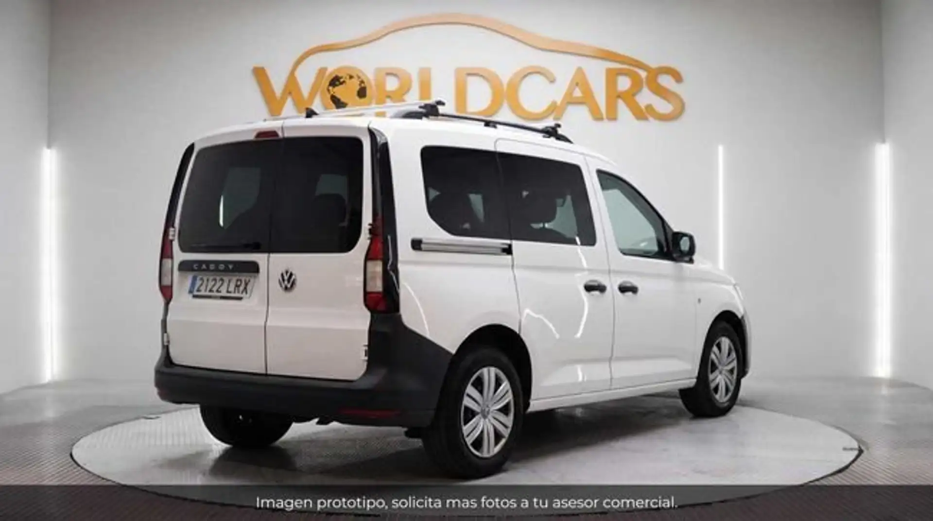 Volkswagen Caddy 2.0TDI Kombi 75kW Blanco - 2