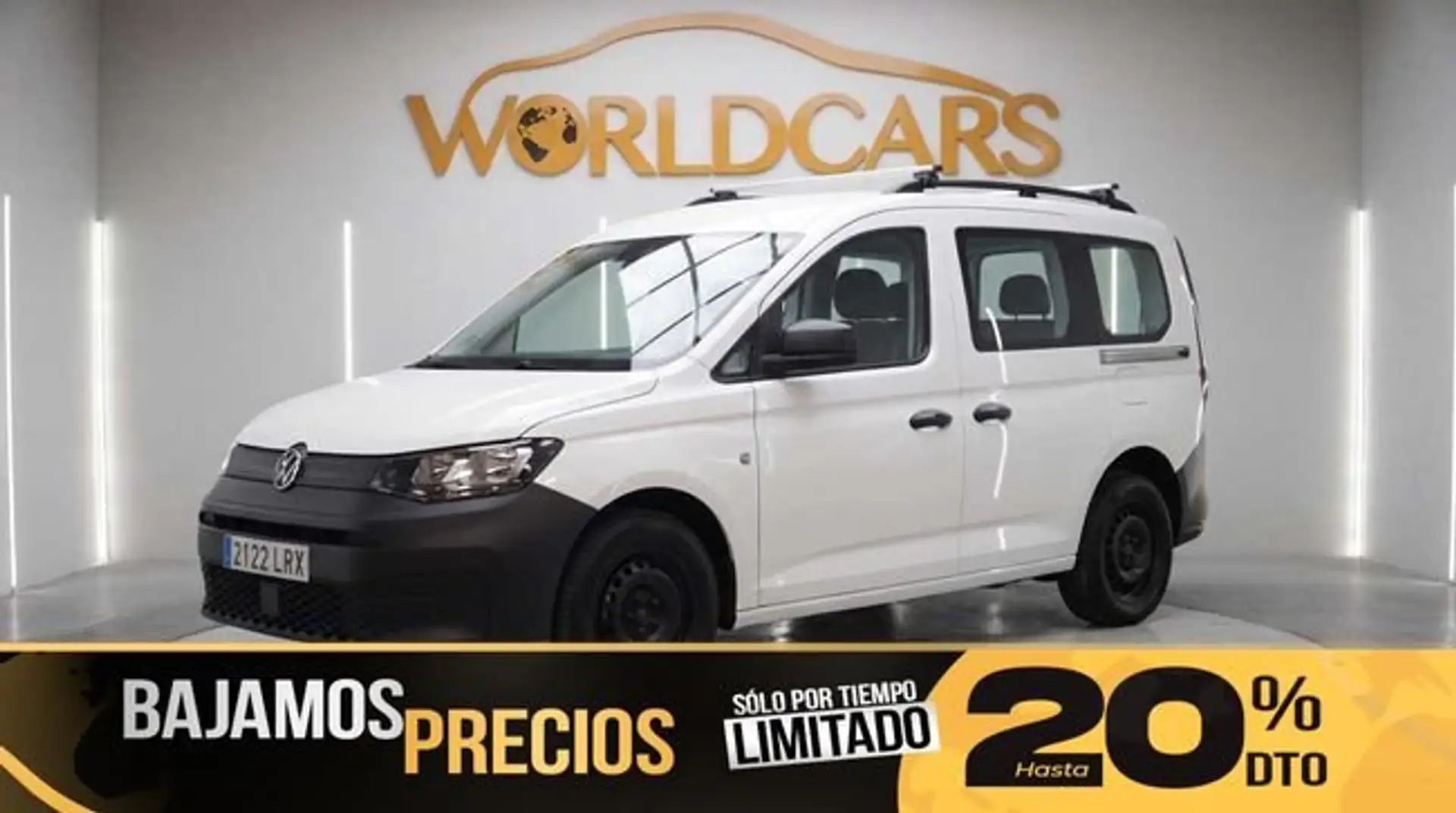 Volkswagen Caddy 2.0TDI Kombi 75kW Blanco - 1
