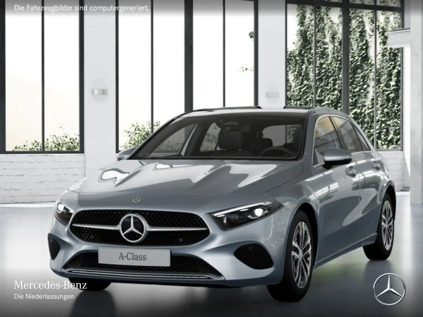 Mercedes-Benz A 200 PROGRESSIVE+PANO+MULTIBEAM+BURMESTER+KAMERA Silber - 2
