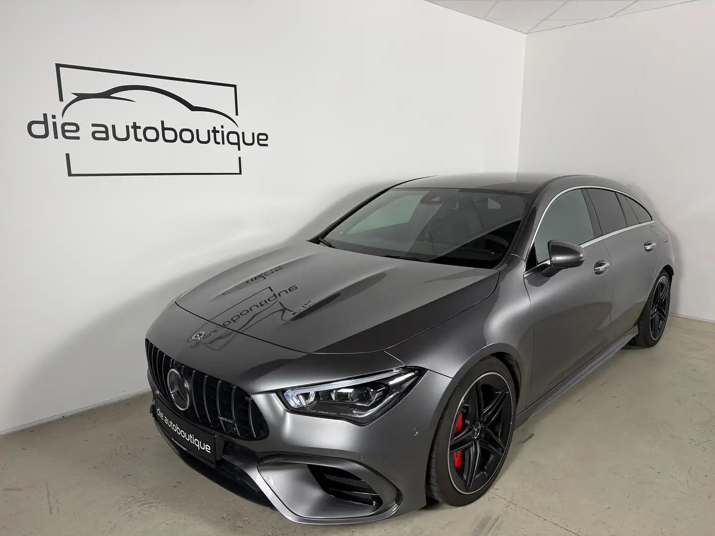 Mercedes-Benz CLA 45 AMG S 4Matic+ // Garantie bis 2030 // Burmester // Grau - 2