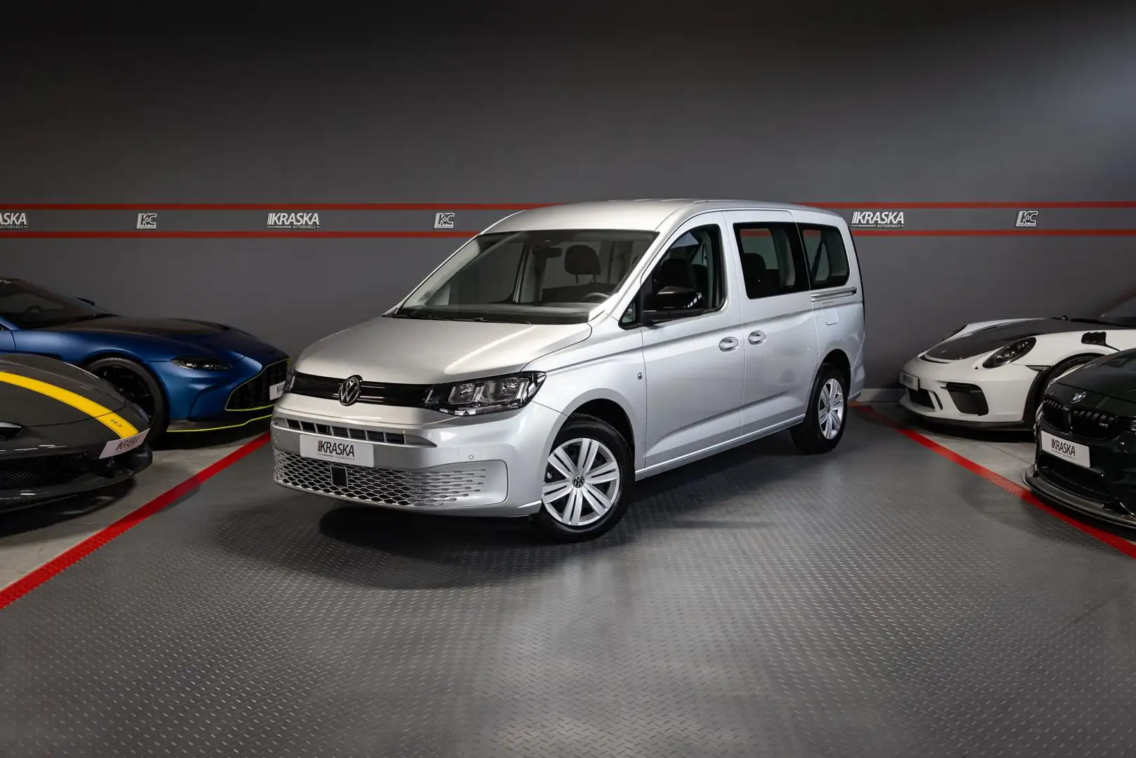 Volkswagen Caddy Caddy 2.0 TDI Maxi DSG VIRTUAL KAMERA 7-SITZER Silber - 2