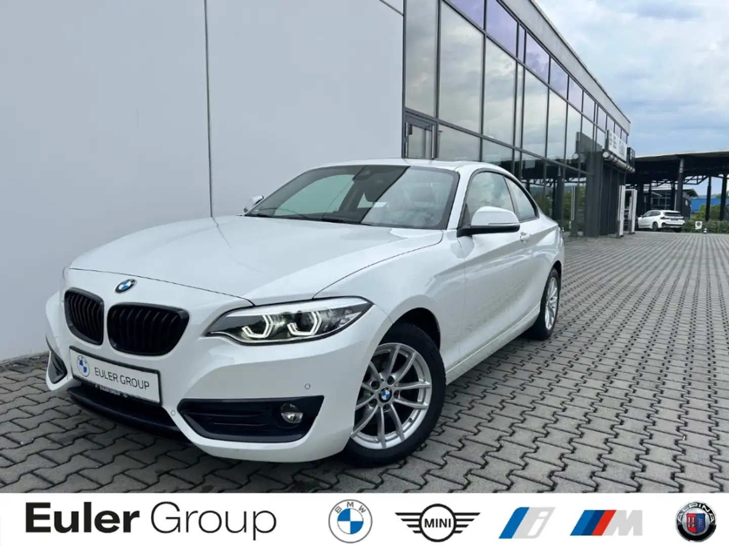 BMW 220 dA Coupe Sport Line Navi Soundsystem LED Mehrzonen Blanc - 1
