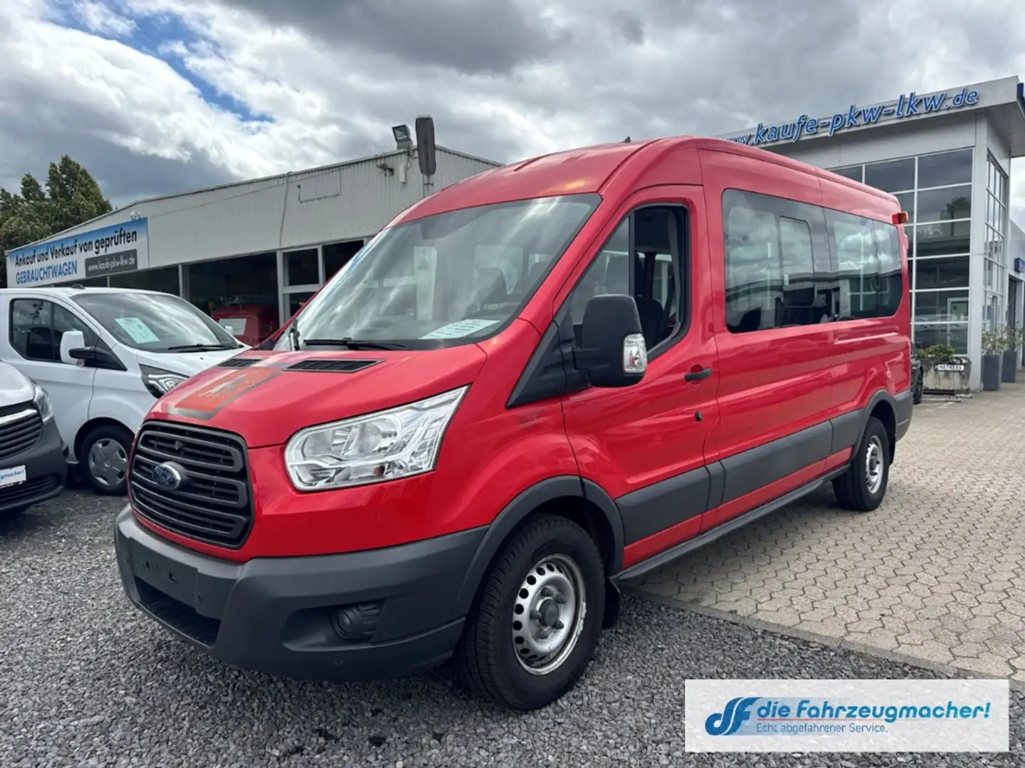 Ford Transit Kombi 350 L3 Trend 2.2 TDCi *4371 *KLIMA *EXPORT Rojo - 2