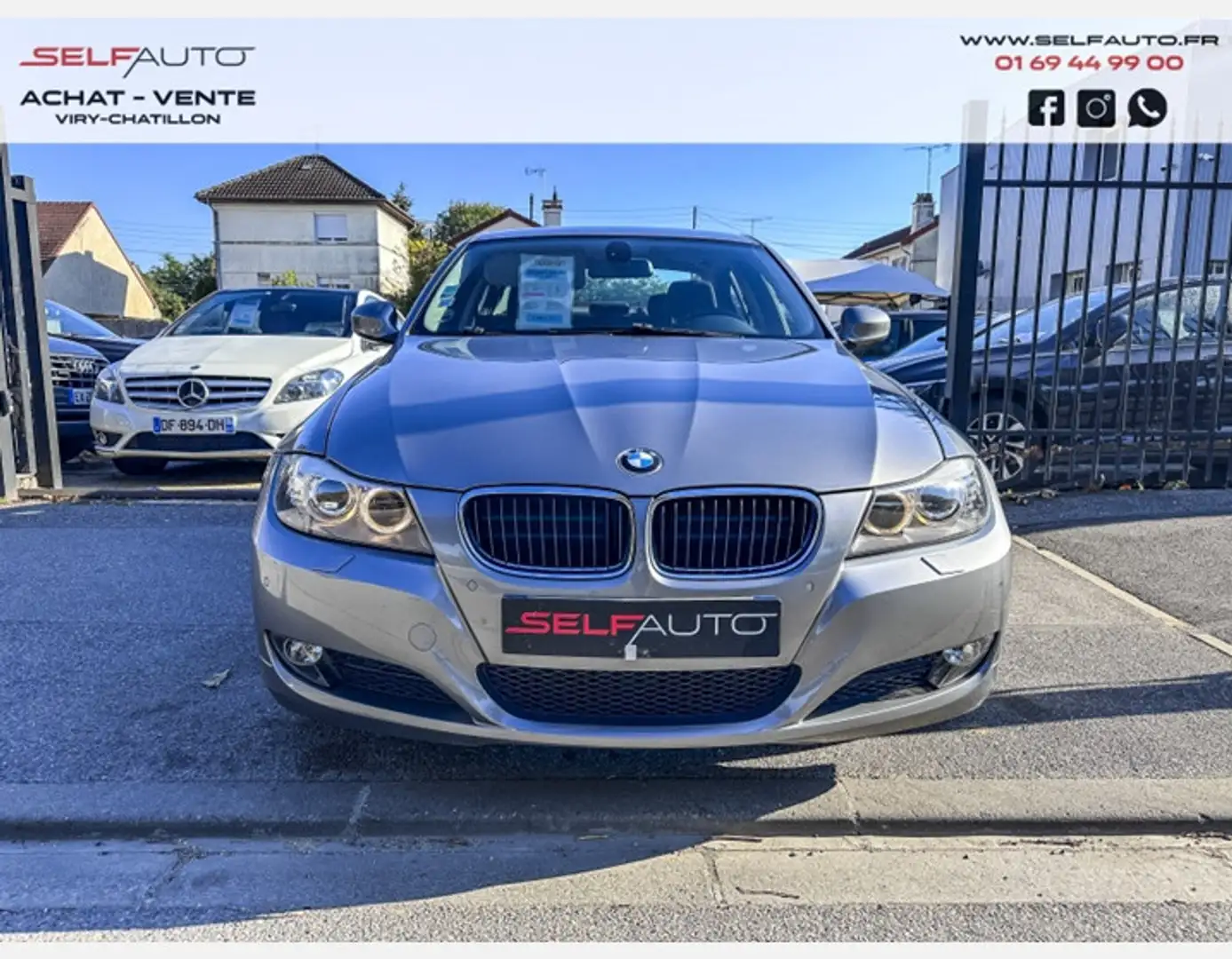 BMW 320 (E90) 320IA 170CH CONFORT Gris - 2