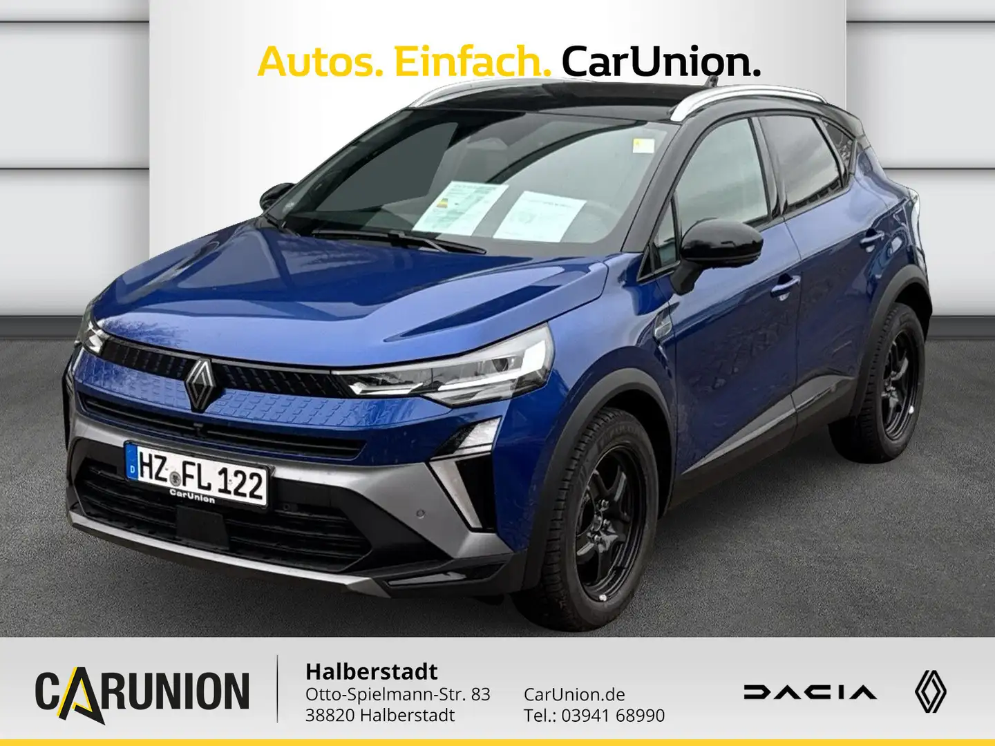Renault Captur Esprit Alpine 160 EDC NAVI PDC Klima Blau - 1