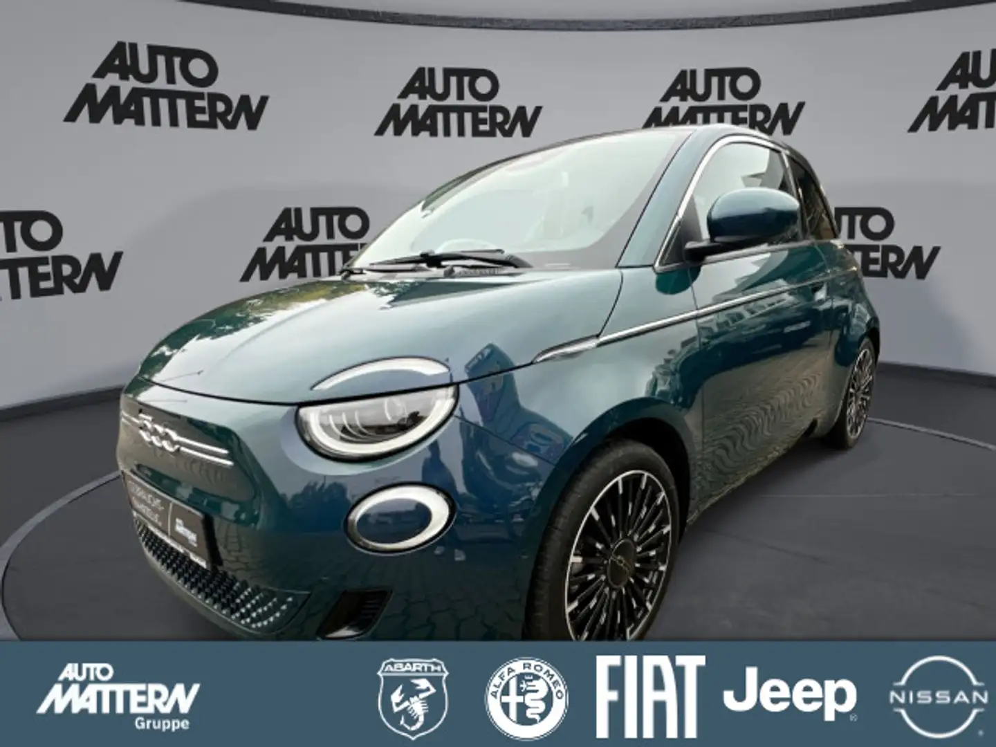 Fiat 500e Icon 42 kWh |NAV|LED|Schiebedach|SHZ|1.Hd Vert - 1
