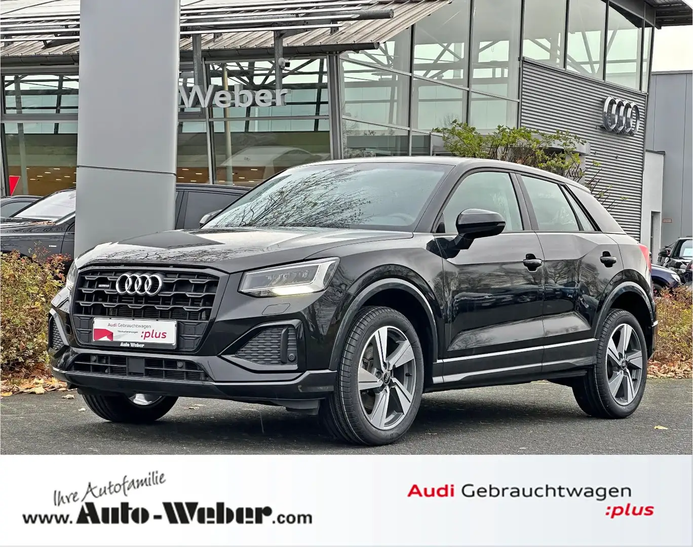 Audi Q2 40TFSI qu S-tronic NAV+ ACC KAMERA PARKEN VC Schwarz - 1