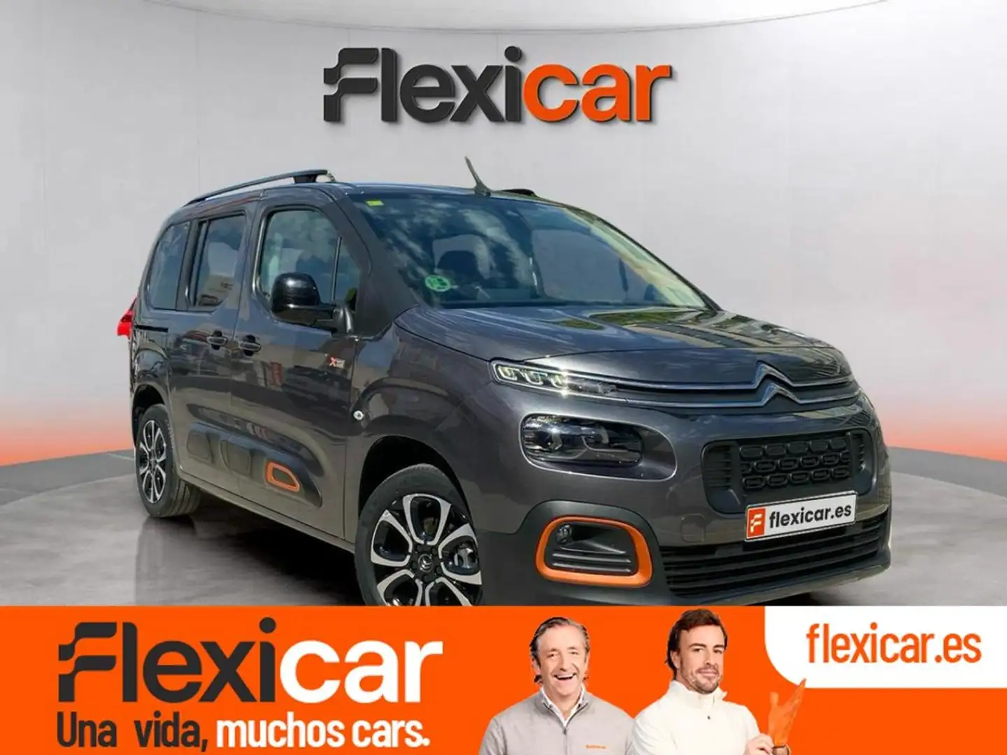 Citroen Berlingo Talla M BlueHDi 100 S&S SHINE Gris - 1